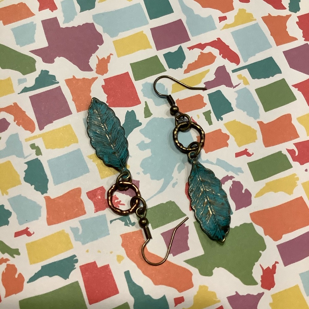 Patina Leaves. - Picture 2 of 2